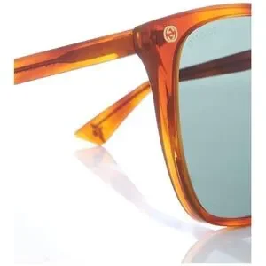 ? New Original Gucci Green Square Ladies Sunglasses GG0022S 002 Gucci | Accessories | Authentic New Gucci Green Square  main image 3